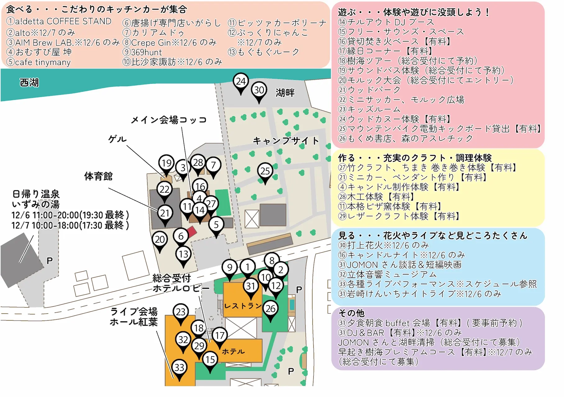 コッコ祭り2025 会場マップ